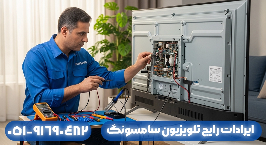 ایرادات رایج تلویزیون سامسونگ